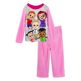 Komar Kids CoComelon Toddler Girls Friends Forever 2-Piece Pajama Set, Toddlers Size 4T