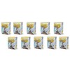 10 Packs Dragon Shield Matte Silver Standard Size 100 ct