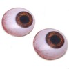 Side Glance Brown Human Inspired Eyes 6mm to 60mm Technology