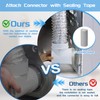 Dryer Vent Hose For Tight Space,90 Degree Dryer Vent Elbow+10ft