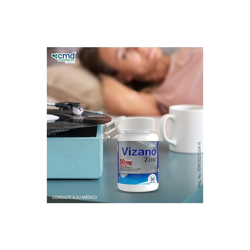 CMD - VIZANO - Zinc 50 mg - Medicamento Vitamnico