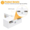 Uvital Telephone Splitters, 2 Way BT Phone Socket Adapter, RJ11
