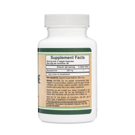 Benfotiamine 300mg Servings (Third Party Tested, 120 Capsules, 150mg Per Cap) Manufactured in The USA, to Boost Thiamine B1 Levels (More Absorbable Than Thiamine, Fat Soluble) by Double Wood