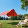 4Pack Wind Spinner Rainbow 110cm Whirl Wind Twister Colourful Hanging
