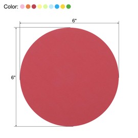 PATIKIL Round Cutouts, 72 Pack Paper Circles, Colorful Circle Cutout for Classroom Decoration DIY Craft Project, Assorted Color