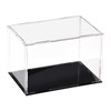 sourcing map Acrylic Clear Display Case Box Dustproof Protection Showcase