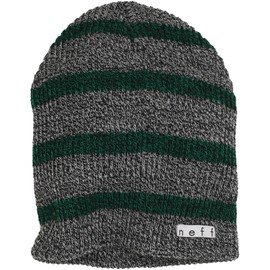Neff Mütze Daily Stripe, Grey/Green, One Size