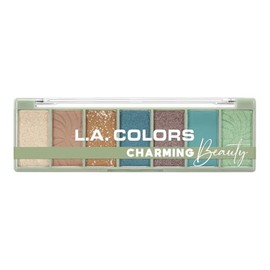 L.A. COLORS Alluring Beauty 7 Color Eyeshadow Palette, Charming CES496