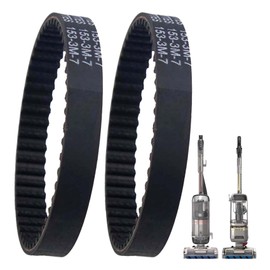 2 Pack 153-3MV-7 Replacement Belts for Shark AZ2002 AZ2000 HZ2002 HZ2000 LA502 LA500 LA455 AZ2000W AZ2000WWK Front Soft Brush Upright Vacuum Cleaner, Soft Front Brush Belt