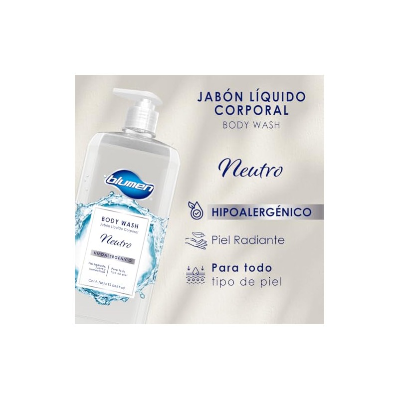 BLUMEN Body Wash Neutro 1000 ml