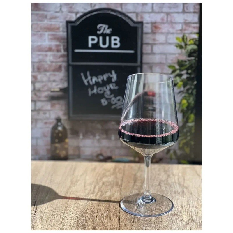 BPA Free 18oz Tritan Plastic Wine Glasses Set Unbreakable Lexington