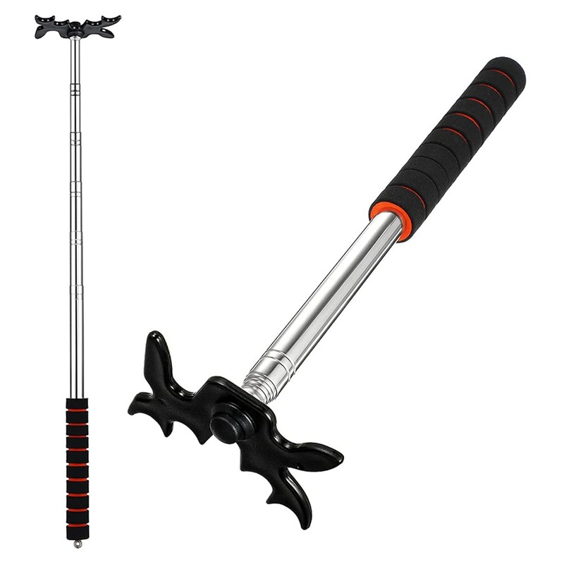 Povxlum Retractable Billiard Cue Stick Bridge with Bridge, Billiard Pool
