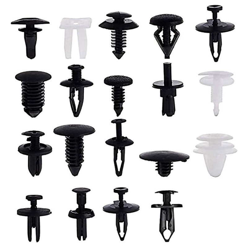 ANCLLO 435 Pcs Plastic Car Push Button Rivets for 90