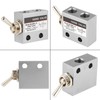 HL2301 Switch Valve Pneumatic 3-Way Diverter Valve with 2 Positions