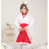 Lady Lazy Shrine Costume, Cosplay, Female Fox, Kimono, Mini, Hakama,