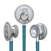 DocCheck "Lausch" Stethoscope - Double Head Chestpiece, Thick-Walled Single Tube