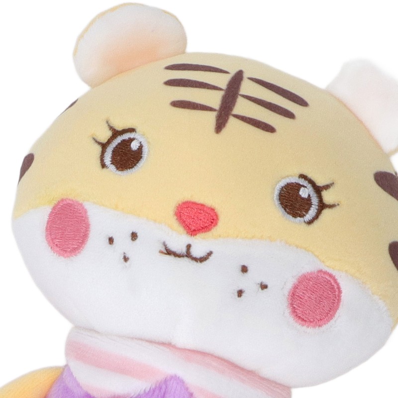 Plush Comfort Toy Teether Chewable 3D Granular Touch Cartoon Design