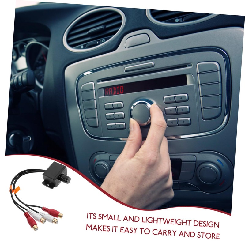 CHILDWEET Car Amplifier Bass Knob Control RCA Car RCA Remote
