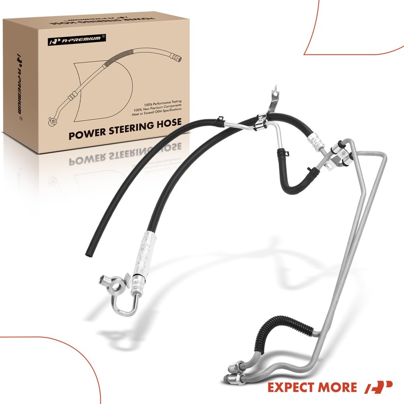 A-Premium Power Steering Pressure & Return Line Hose Assembly Compatible
