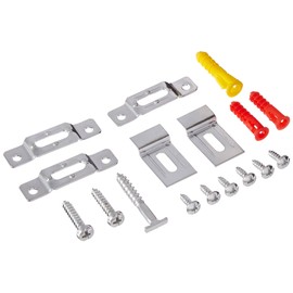 Security Hangers Sec_20 Hardware Kits for Art Picture Frame, Mirror Secure Safe Hanging Installation with Free Wrench