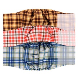 Hisprout Male Dog Nappies Reusable Washable Durable Absorbent Fabric Puppy Nappy Pants (DDML07)