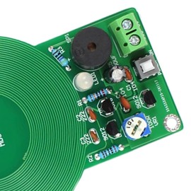 Metal Detector Soldering Exercise Kit, DIY Electronic Parts Metal Detector Kit, DC 3-5V Non-Contact Sensor Circuit Board Module for DIY Electronic Soldering Exercises