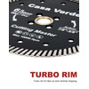 Casaverde 6 Inch Turbo Rim Diamond Blade Dry Cutting for