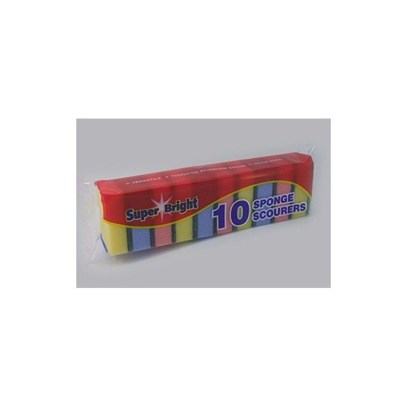 Superbright Sponge Scourers 10PK