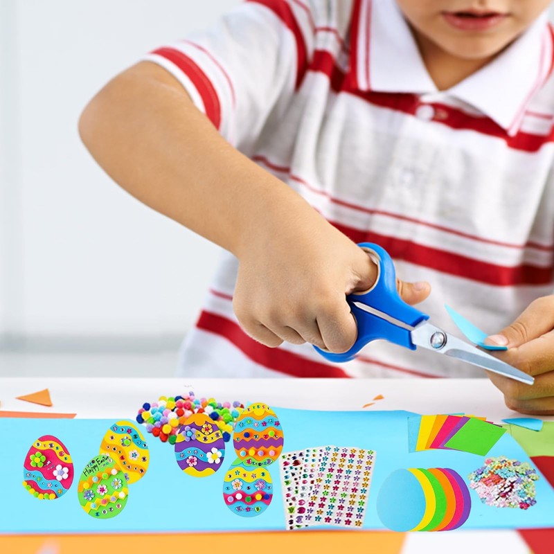 Easter Eggs Craft Set for Children, Easter Pendant Crafts, Easter