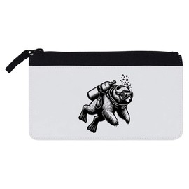 Azeeda 'Scuba Diving Bear' Pencil Case (PC00052645)
