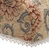 Classic Home Store Tapestry Style Chair Back Lace Trim Pink