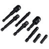Mesee 8 Pieces Impact Grade Socket Adapter Set, CR-V Quick