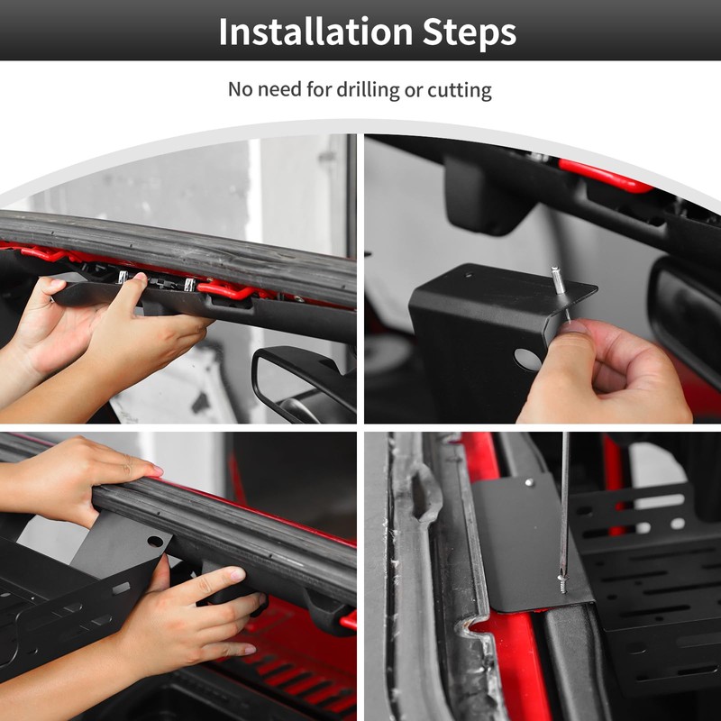 CheroCar Roof Rack Overhead Molle Panel Accessories Compatible with 2007-2018
