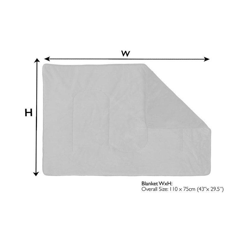 Scruffs Kensington Blanket Grey