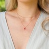 Carnelian Layered Choker in 14k Rose Gold Fill