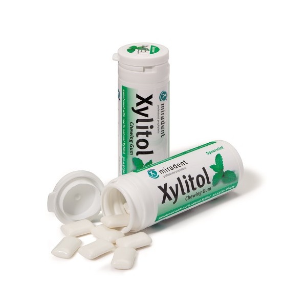 Miradent Xylitol Chewing Gum 30 - Spearmint