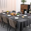 Chitomars Faux Leather Table Runner, Modern Double-Sided Non-Slip Heat Resistant