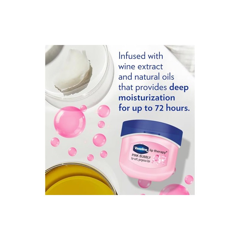 Vaseline - Bálsamo para Labios, Mini Tarro (7 grs/1 Pieza),