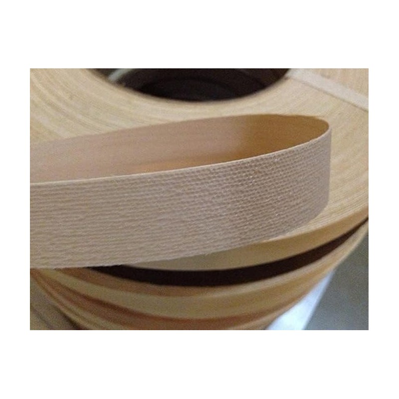 Vale Veneers Pre Glued Iron on Melamine Grey Edging Tape