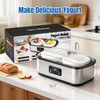 Probiotic Yogurt Maker with 48H Time and 68-127℉ Temp Control,