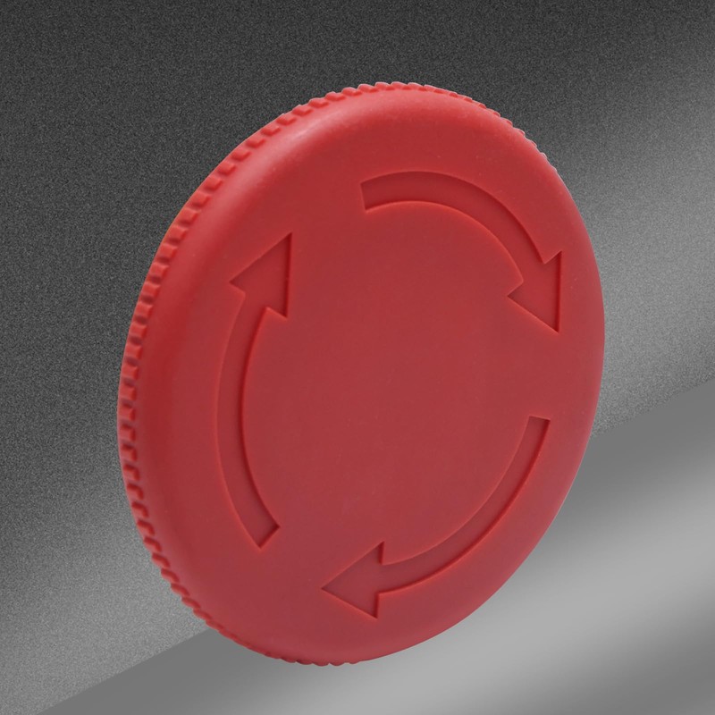 APIELE 22mm Red Φ60 Mushroom Emergency Stop Push Button Switch