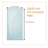 HeatpacksUK 10" x 20" Fish bags Watertight Transport Polythene plastic