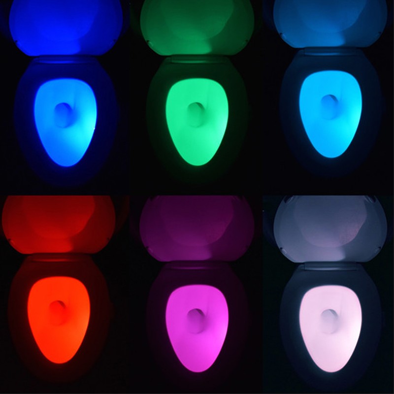 Waterproof Toilet Lights Motion Sensor LED Night Lamp with UV