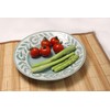 New Beach Cafe Series Flower Spelling Reverses 7.0 Plate, 1