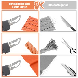 HYPEJET 8-in-1 Styrofoam Cutter with Air-Cooled, Electric Rope Cutter, Temperature Adjustable for Cloth Ropes, Belt, Net Tube, Foam Board, Kt Board, Leather Canvas