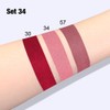AMY'S DIARY 3Pcs Matte Liquid Lipstick Set, Classic Red Soft