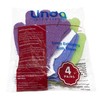 Linda Linda Exfoliating Bath Gloves, Pack of 4