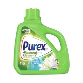 Purex 01134EA Ultra Natural Elements HE Liquid Detergent, Linen & Lilies, 150 oz Bottle