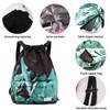 Risefit - Bolsa impermeable con cordón, bolsa de gimnasio, mochila