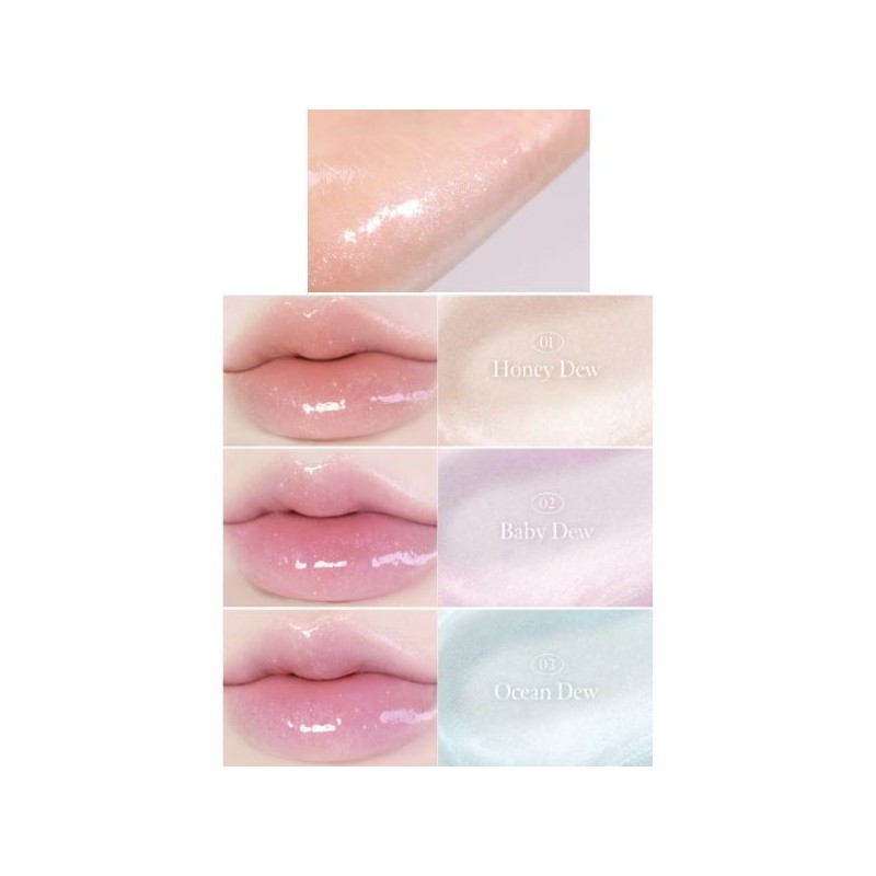 MILKTOUCH Aurora Gloss 4ml, Color:02 Baby Dew